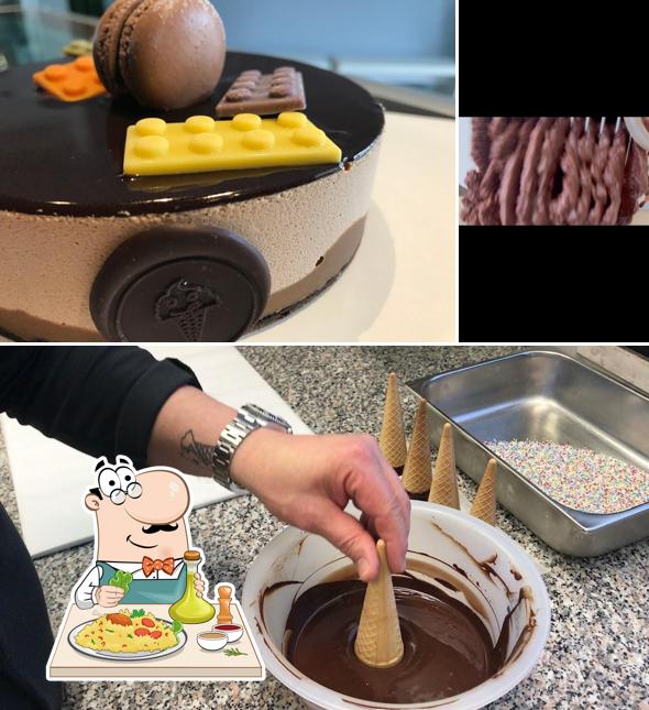 Platti al Gelateria Dolci Emozioni