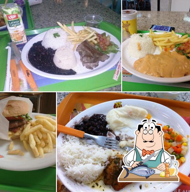 Salmão grelhado em Giraffas