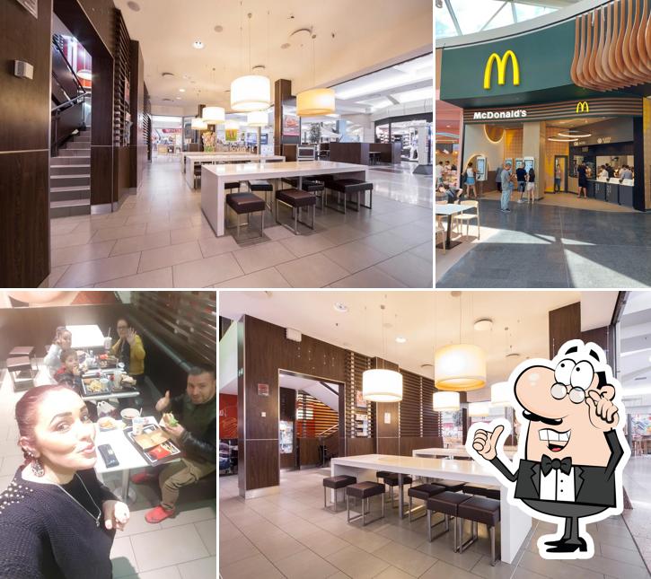 Gli interni di McDonald's Casalecchio di Reno Mall