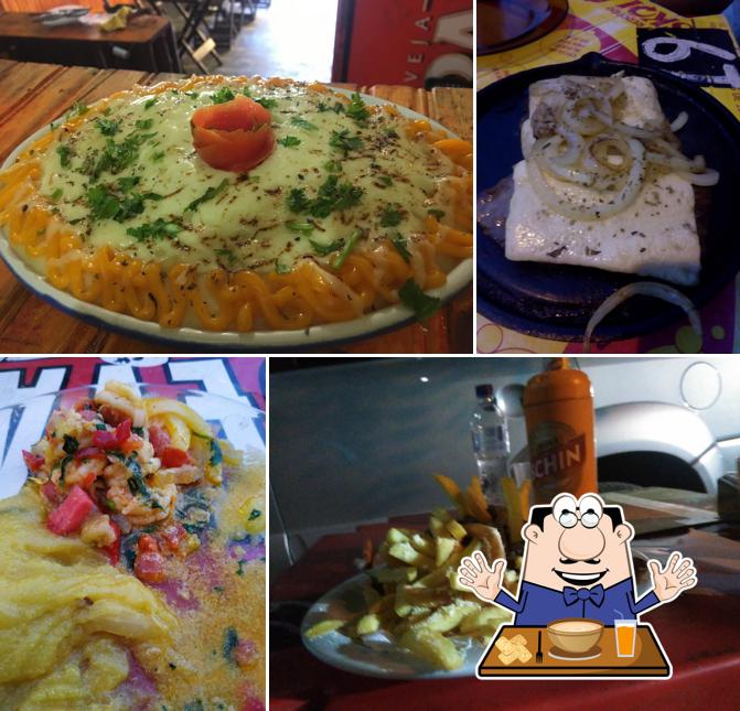 Platos en Biritódromo Bar de Praia