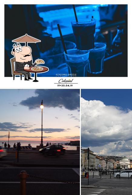 La immagine di esterno e bevanda da Colonial Discoteca