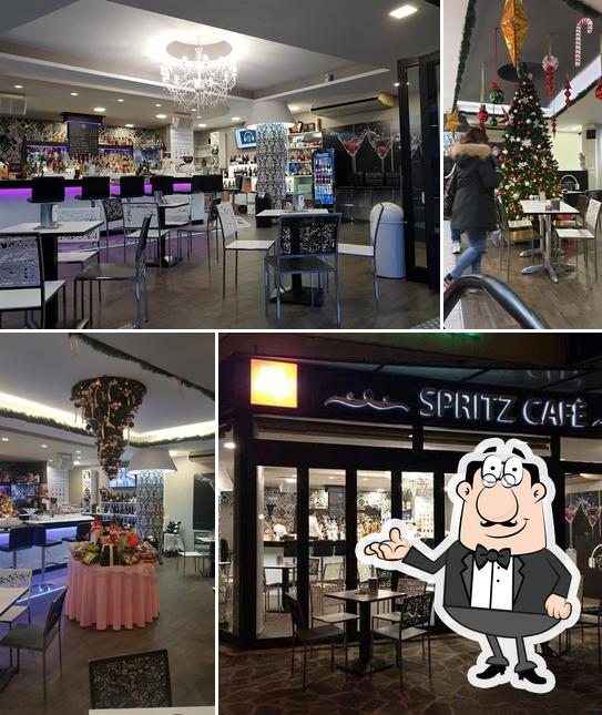 Gli interni di Spritz Café