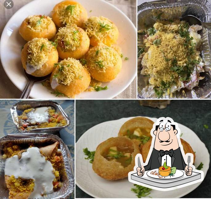 Food at A1 Pani Puri