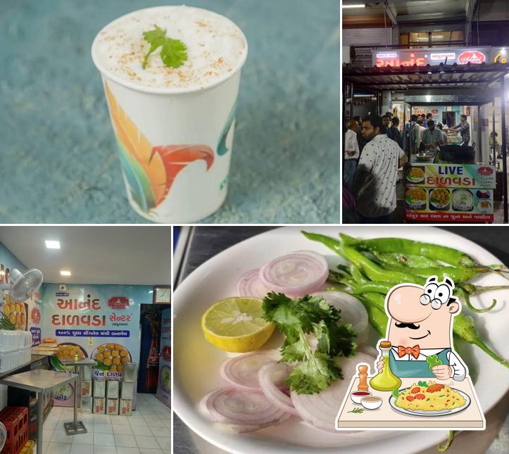 Food at Anand Dalwada center ankurwala