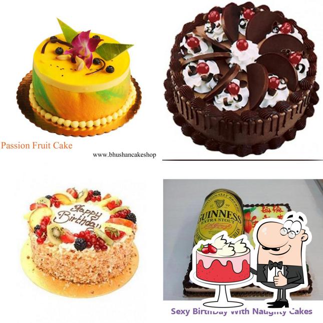 Here's a picture of Bhushan Cake Shop