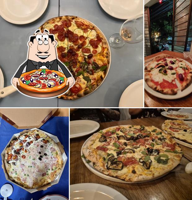 No Diavola Pizzeria Italiana, você pode degustar pizza