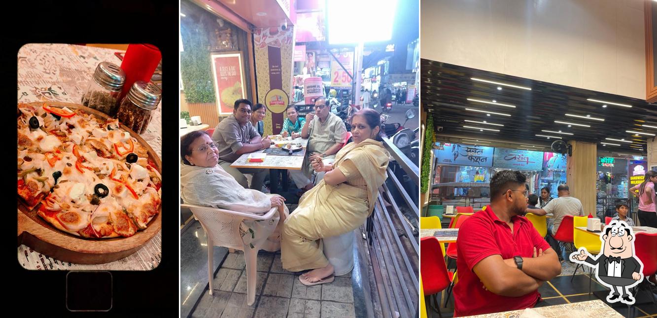 The interior of Flavours Street Solapur