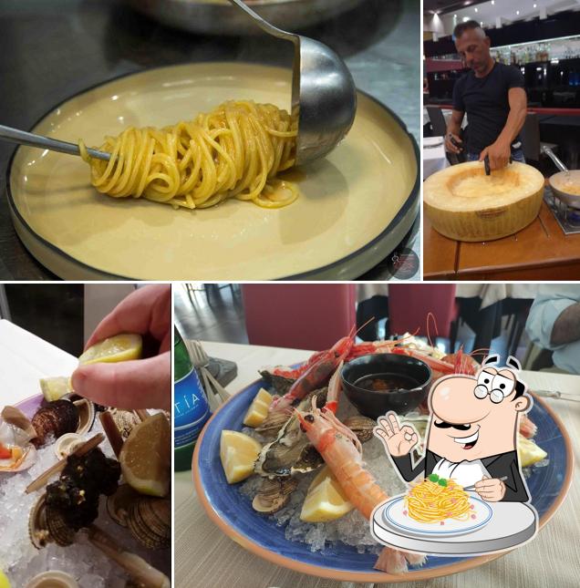 Spaghetti alla carbonara al Tenimmoce Accussì
