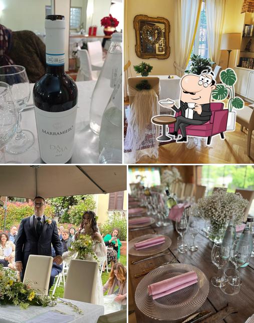 Gli interni di Villa Umberto