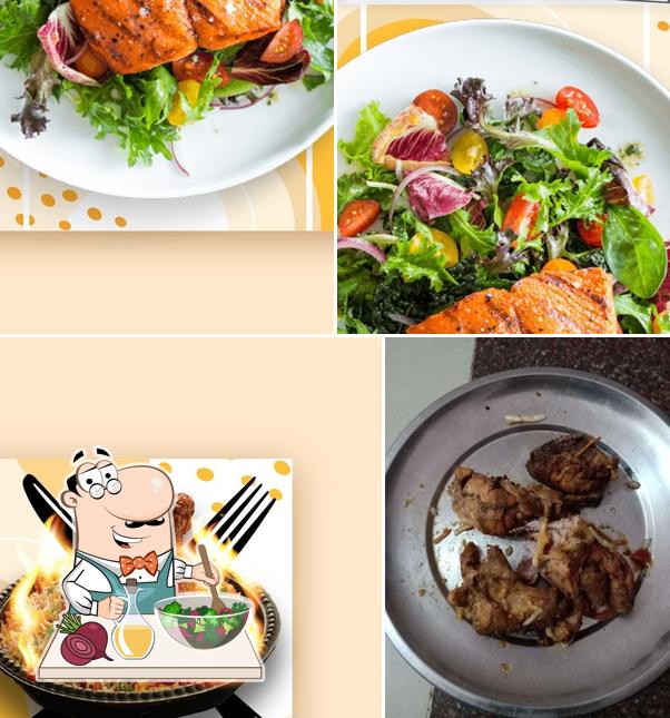 Beet salad at AHM Multicuisine Restaurant