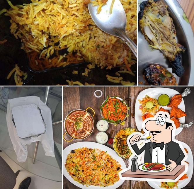 Meals at Aadab Biryani