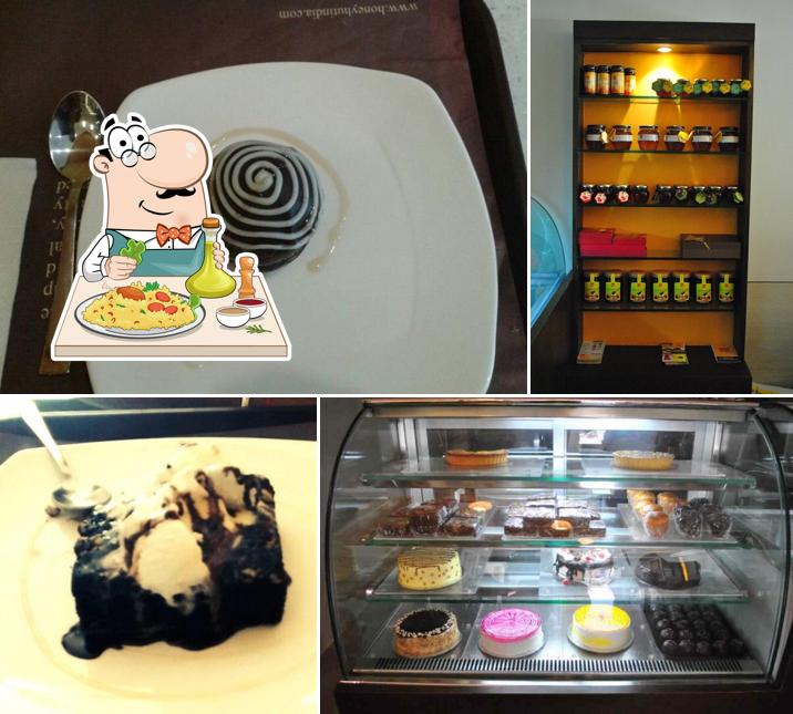 Food at Honey Hut