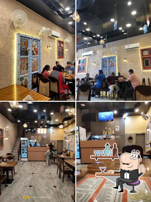 The interior of Kulcha Theka