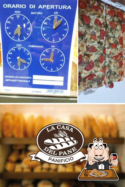 Ordina una pizza a La casa del pane