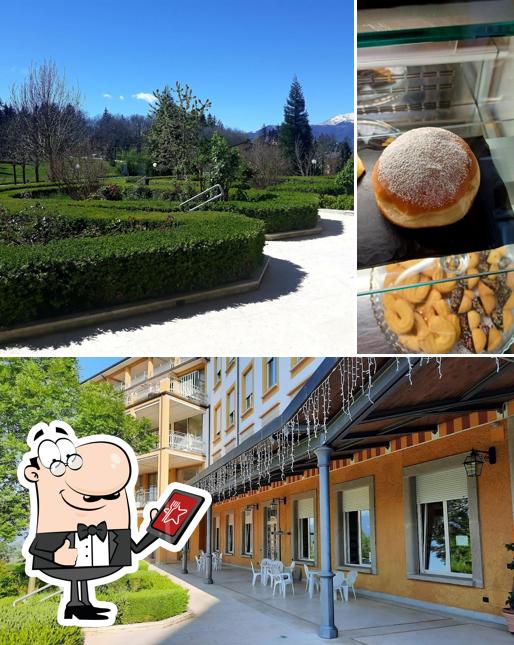 Questa è la immagine che presenta la esterno e cittadini di Bar Villa Pineta