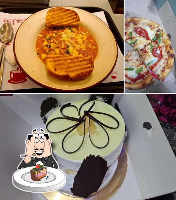 Chocolate cake at BAKE N SHAKE