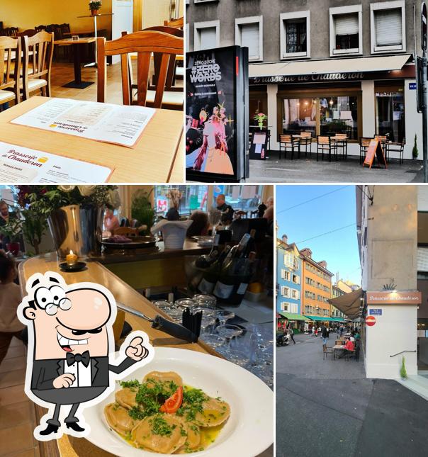 Gli interni di Brasserie de Chauderon