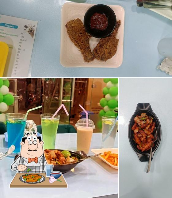 Chicken wings at Eco Heaven