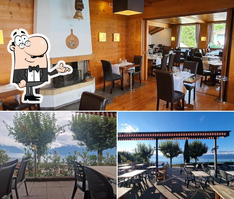 Dai un'occhiata agli interni di Restaurant Le Chalet du Mont-Pèlerin