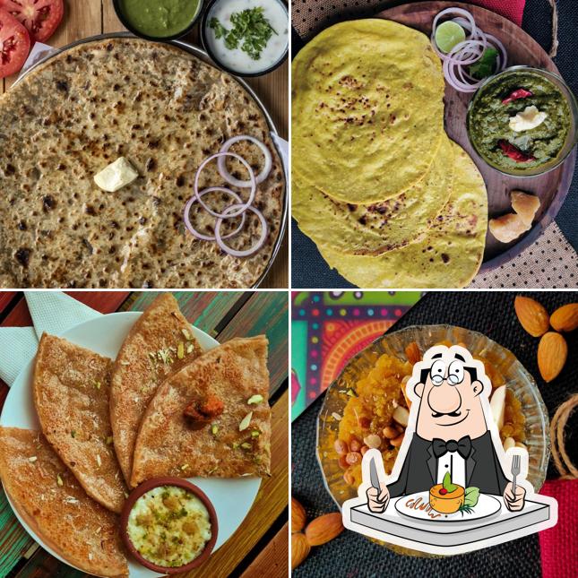 Food at North Indian Bhukkads