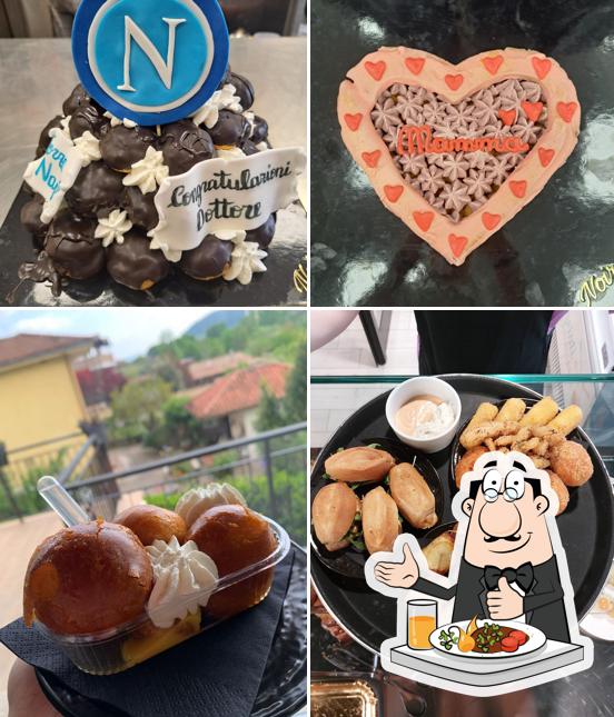 Cibo al Pasticceria Noir di Giulio Fanfarillo