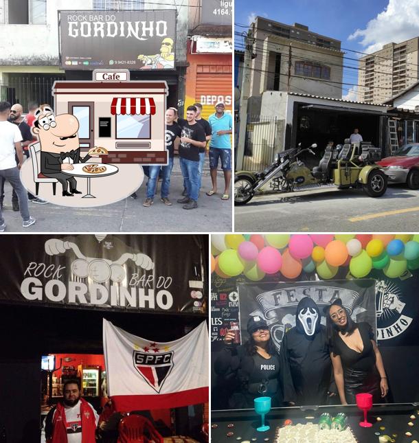 O exterior do Rock Bar do Gordinho