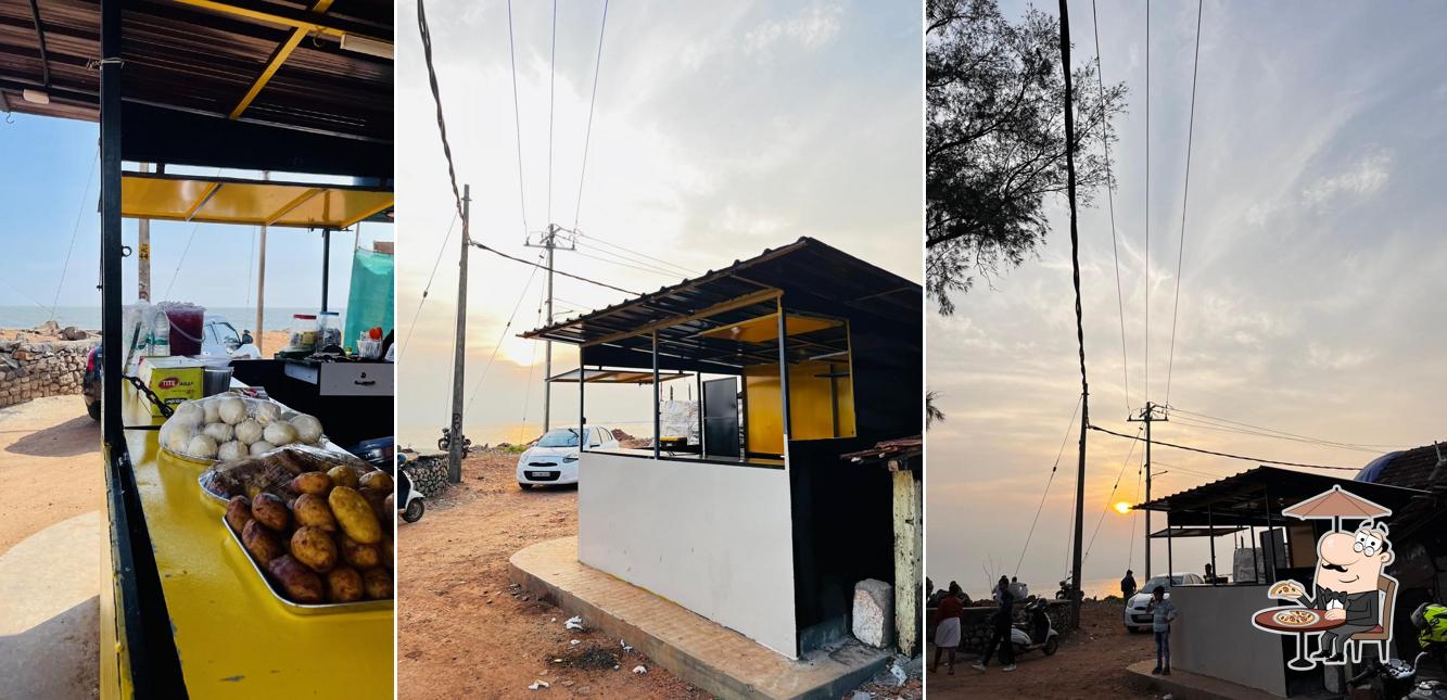 Take a look at the photo displaying exterior and food at Sangamam Cafe 144