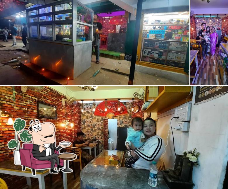 The interior of kraisee food cafe