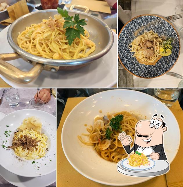 Spaghetti alla carbonara al Rizzo Come A Casa