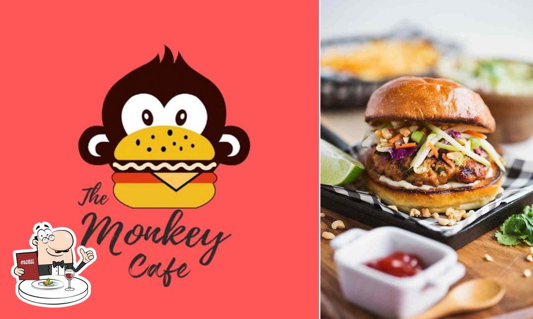 Food at The Monkey Cafe