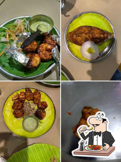 Food at Haribhavanam Hotel - Mahi's Gateway