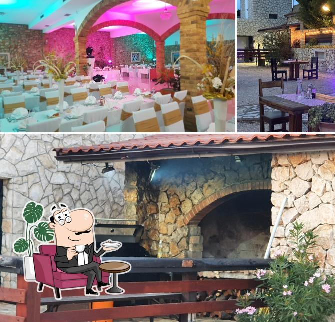 Gli interni di Konoba Prtorić