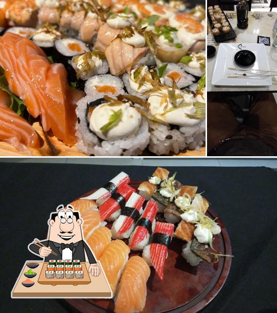 Presenteie-se com sushi no GoHan Sushi JF