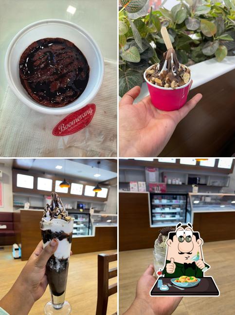 Meals at Boomerang Ice Cream