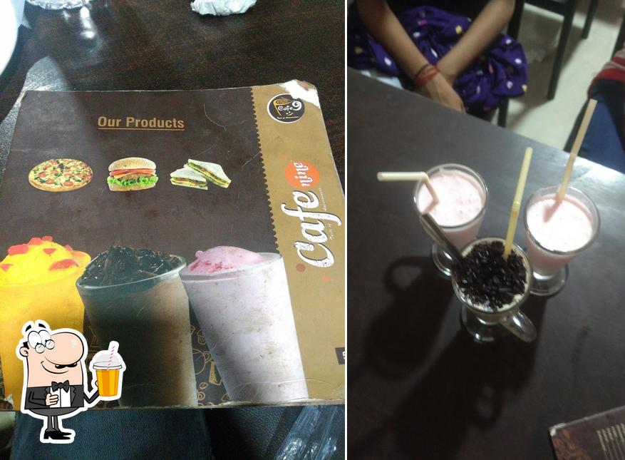 Enjoy a drink at Cafe 9