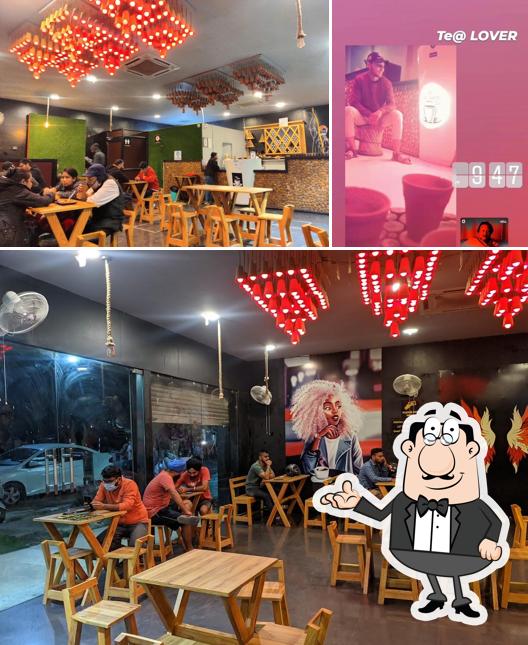 Check out how Chai Sutta Bar devpura looks inside