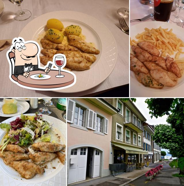 Cibo al Café du Port