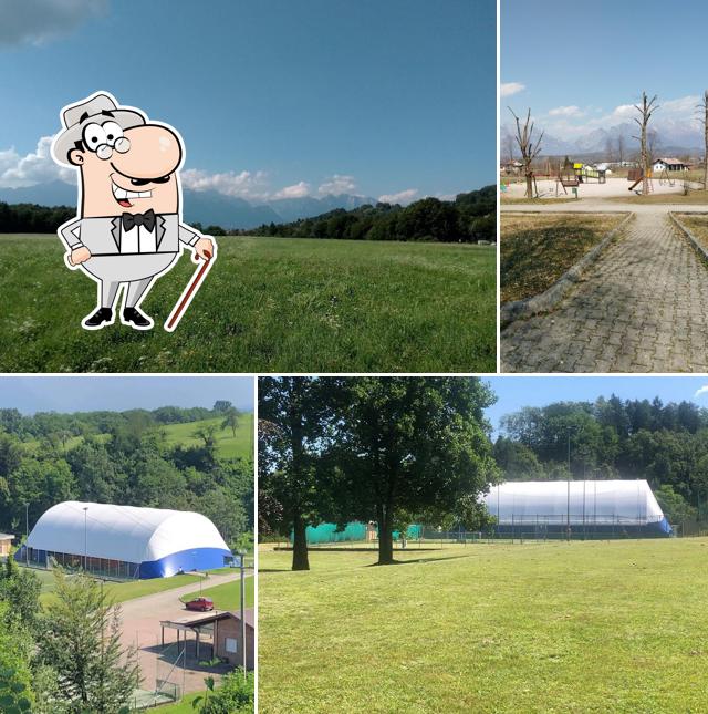Goditi la vista dagli esterni di Parco Lotto Trichiana