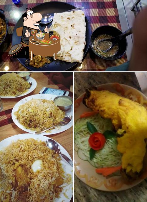 Food at Daawat Restaurant