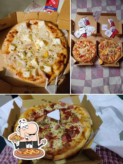 Try out different types of pizza
