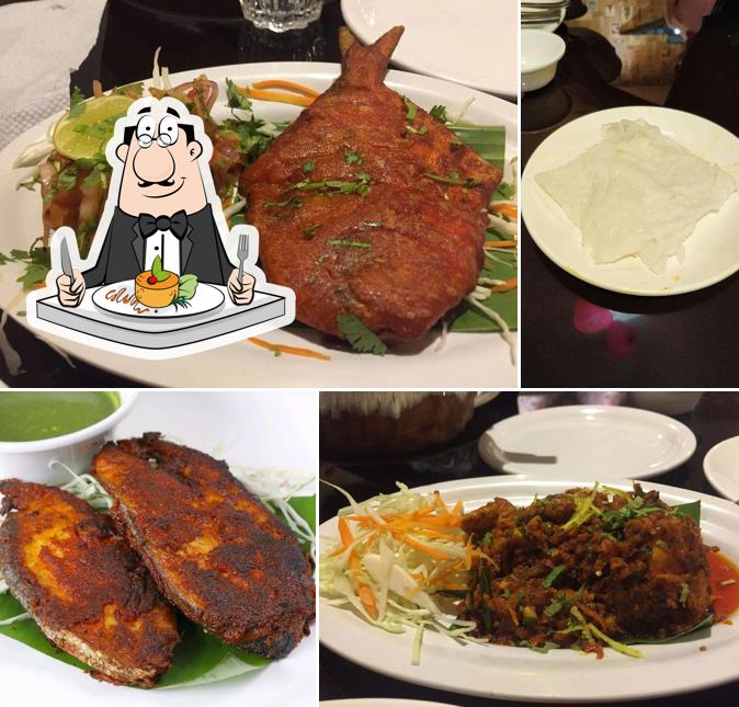 Food at Olive Garden Restaurant