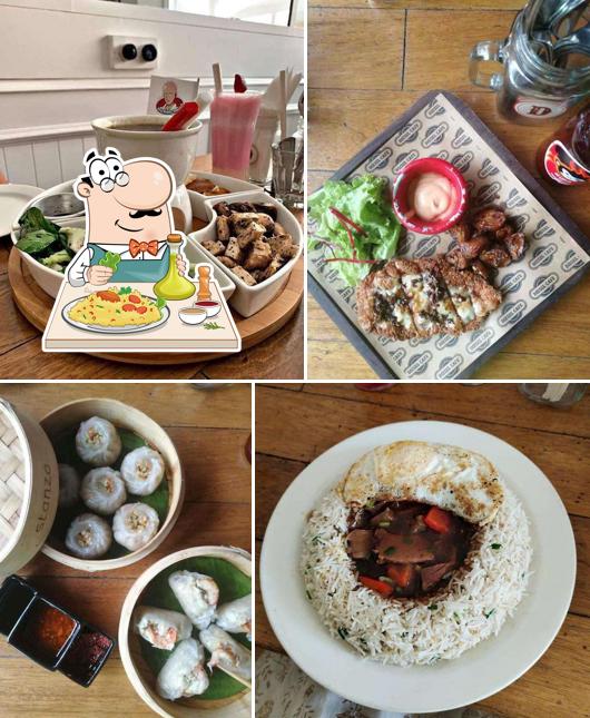 Food at Diesel Cafe