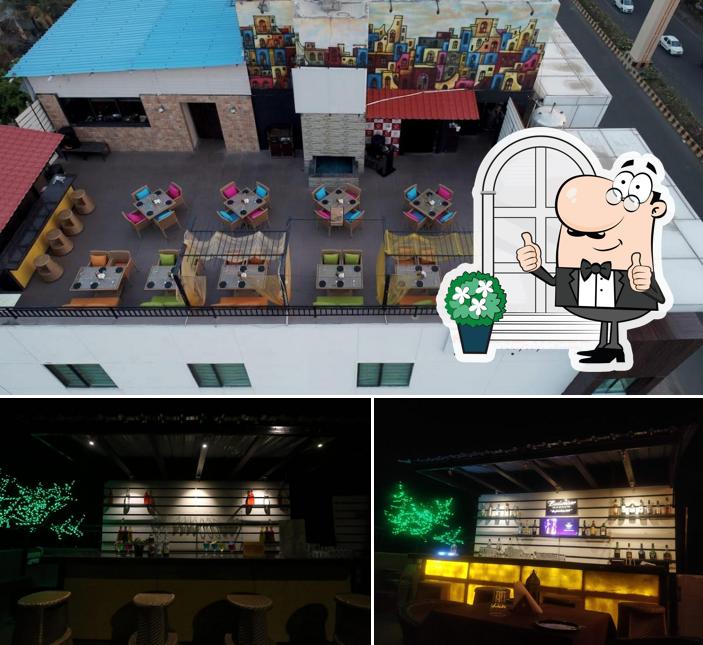 The exterior of Patiala House Rooftop Dinning