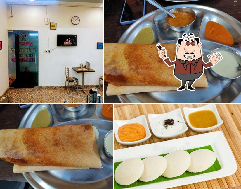 Food at South Indian Dosa Point Jankipuram