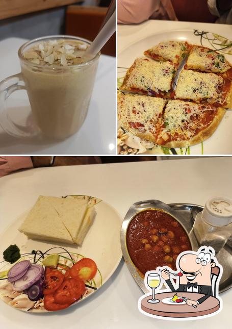 Meals at Sundaram juice and snacks