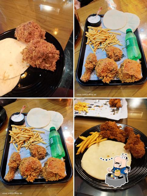 Food at Thanza Broast Hub