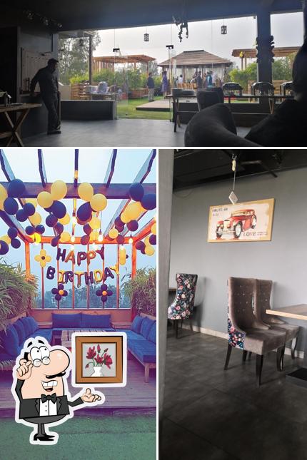 Check out how The Green Lemon - Multi Cuisine Restro And Terrace Garden looks inside