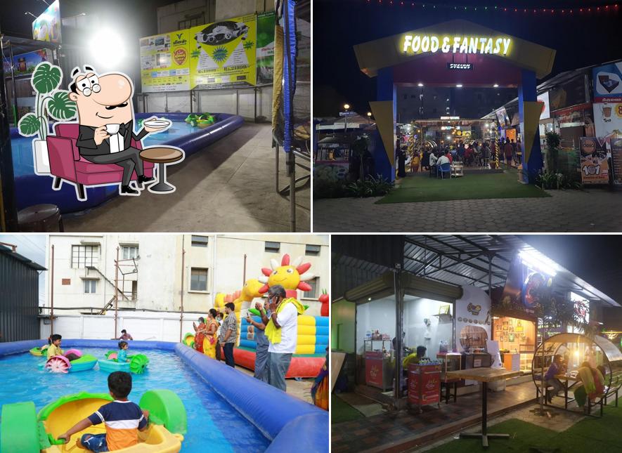 The interior of food and fantasy