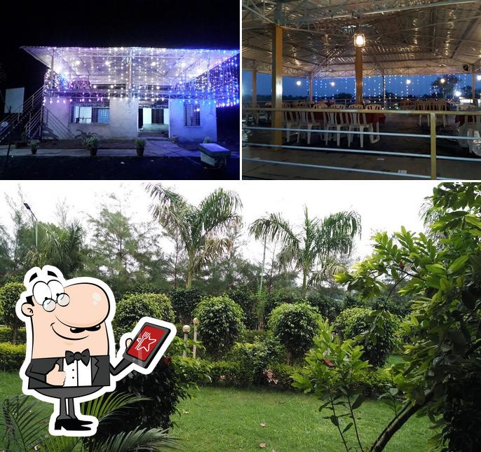 The exterior of Swagatam Family Garden and Restaurant