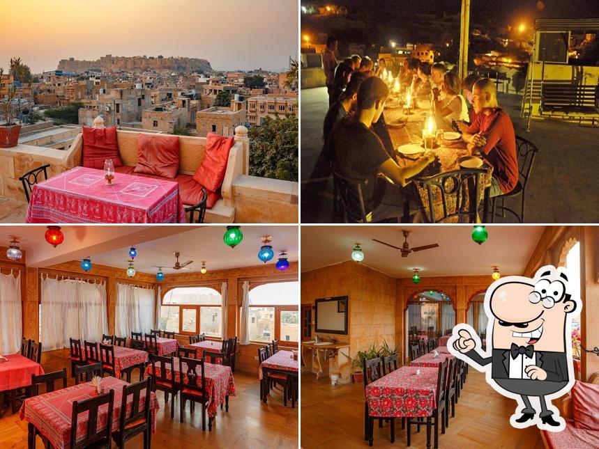 Check out how The Lal Garh Restaurant looks inside